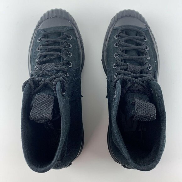 Converse High Tops Mens Size 9 Bosey MC Womens 10.5 Triple Black Water Repellent - Picture 9 of 10